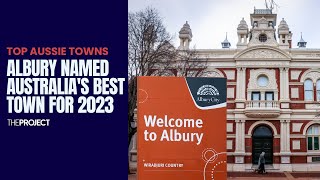 Albury Has Been Named As Australias Best Town For 2023 [upl. by Damek]