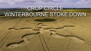 Crop Circle  Winterbourne Stoke Down  300624 [upl. by Aynod]