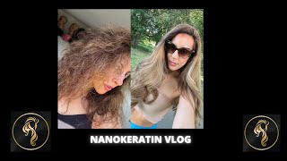 Come with me to get NANOKERATIN TREATMENT at TonyampGuy [upl. by Ellecrad383]