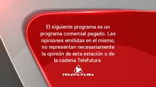 Paid Program Disclaimer Intro Telefutura 2012 [upl. by Orodoet]