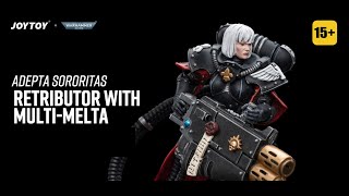 118 Adepta Sororitas Retributor with Multimelta JOYTOY WARHAMMER40K [upl. by Ecinev654]