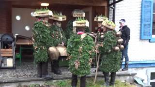 Silvesterchlausen Urnäsch Spetzlischuppel [upl. by Anerbas]