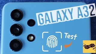 Galaxy A32 HANDS ON Fingerprint Sensor Test amp How to Enable 90hz Screen Refresh Rate [upl. by Calle278]