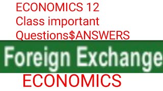 ECONOMICS IMPORTANT class 12 Questions Answers [upl. by Refitsirhc]