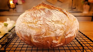 Selbstgebackenes Brot dessen Essen mir nie langweilig wird Brot in 5 Minuten Brot backen [upl. by Baniez]