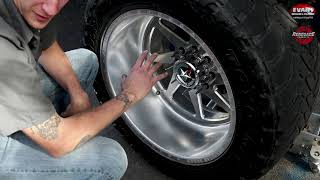 How to Sand and Polish Forged WheelRim on a Lifted Truck  Evans Detailing and Polishing [upl. by Arabelle]