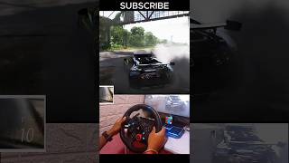 forza horizon 5 bugatti chiron drag race logitech g29 steering wheelviraltrendingshortsshort1 [upl. by Noleta]