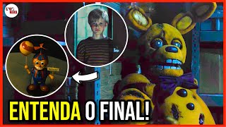 FIVE NIGHTS AT FREDDY´S FILME FINAL EXPLICADO  PÓSCRÉDITOS  WILLIAM AFTON E O SPRINGTRAP [upl. by Ocsecnarf310]