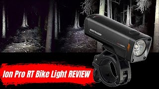 Bontrager ION Pro RT bike light REVIEW  vs ION 800 R vs a GasDischarge Lamp [upl. by Vaientina]