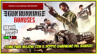 COME FARE MILIONI COL DOPPIO GUADAGNO SULLE VENDITE DEL BUNKER DI GTA ONLINE PRIMA DEL 5 SETTEMBRE [upl. by Gorlicki]