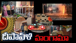 Diwali celebrations in Telugu Nellore ruchulu Telugu vlog [upl. by Etireugram603]