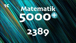 Matematik 5000 1c 2389 matte 1c [upl. by Nosrettap]