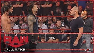 FULL MATCH  Roman Reigns amp Seth Rollins vs Cain Velasquez amp Rey Mysterio  Nov 29 2019 [upl. by Ahtael191]