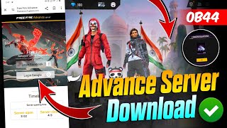 😍 Free Fire Ob44 Advance Server Kaise Download Karen  How To Download Ff Advance Server Ob44 [upl. by Cave]