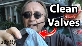 How to Clean Intake Valves in Your Car with a Spray Cleaner [upl. by Gunar123]