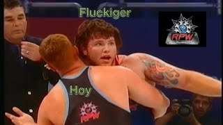 Real Pro Wrestling 264 pounds Kevin Fluckiger Texas Shooters vs Kevin Hoy Chicago Groove [upl. by Gnouc]