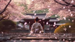 Japanese Cherry Blossom Meditation  Relaxing Music for Stress Relief and Deep Relaxation [upl. by Misti447]