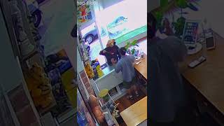 Dobbys robbing a store Caught on CCTV😂😂 funny [upl. by Oirogerg]