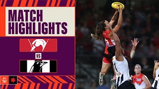 Sydney v Collingwood Highlights  Week One 2024  AFLW [upl. by Handbook826]