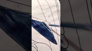 Kingfisher bird colouring ytshorts shorts youtubeshorts [upl. by Mailand]