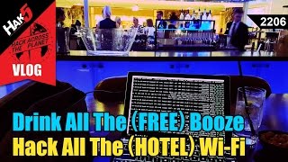 Hacking Hotel WiFi  Hack Across the Planet  Hak5 2206 [upl. by Nosrettap]