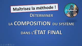 3 Déterminer la composition du système dans létat final 1re [upl. by Ettelegna]