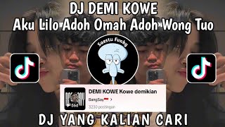 DJ DEMI KOWE  MERGO TRESNO AKU BISO ADOH PARAN JOGO ROSO VIRAL TIKTOK BY JLPA DISCJOKEY [upl. by Chenee]