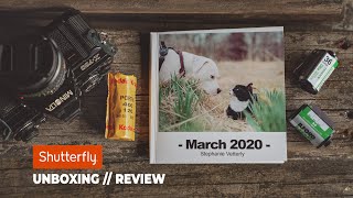 SHUTTERFLY UNBOXING  Review of Shutterflys Free Monthly Photo Book  Should you buy [upl. by Serica497]