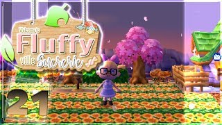 ACNLFluffy 21 Un CHAMP de TOURNESOL pour notre FERME [upl. by Naujak]