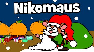 ♪♪ Weihnachtslied für Kinder – Nikomaus  Hurra Kinderlieder  Kinderlied Weihnachten  Tierlied [upl. by Eilsek327]