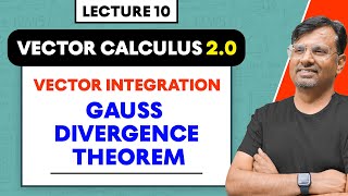 Gauss Divergence Theorem  Vector Integration  Vector Calculus 2O by GP Sir [upl. by Sikras395]