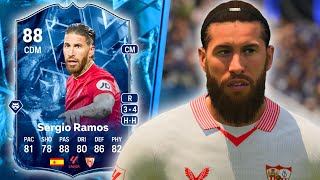 HES BACK 🧱 88 FC Versus Ice Sergio Ramos EA FC 24 Player Review [upl. by Allisirp710]