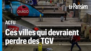 Manque de rentabilité arrivée de la concurrence… Ces villes qui devraient perdre des TGV [upl. by Nnairak]