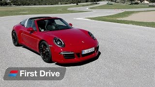 Porsche 911 Targa 4 GTS first drive review [upl. by Johm968]