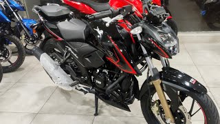 TVS Apache RTR 200 4V BS6 Phase2 2024 New Model Detailed Review With On Road Price  New Update [upl. by Frech]