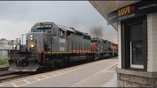 Hot Action at Historic Georgetown Station HD [upl. by Joshi810]