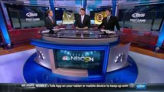 NBC Post game report part 3 6713 Pittsburgh Penguins vs Boston Bruins NHL Hockey [upl. by Ednihek95]