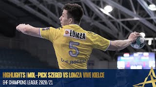 HIGHLIGHTS  MOLPick Szeged vs Lomza Vive Kielce  Round 13  EHF Champions League Men 202021 [upl. by Ecilayram]