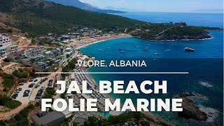 Jal Beach  Folie Marine  🇦🇱 Albania MTravelVlog [upl. by Leksehcey]