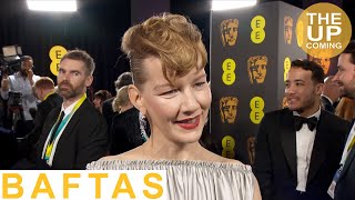 Sandra Hüller BAFTAs 2024 Anatomy of a Fall interview [upl. by Ameluz539]