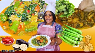 Cuisine🍽️Congolaise  MEILLEURE RECETTE DES ANGOLAIS CALULU PLAT SPÉCIAL  Légume vert [upl. by Tteirrah133]