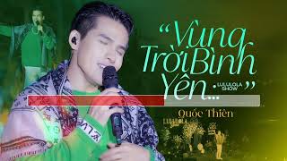 KARAOKE  Vùng Trời Bình Yên  Quốc Thiên  Hạ Tone [upl. by Conant812]