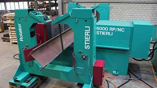 Beam straightening press in combination with Stierli ROTATOR [upl. by Welcome]