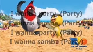 Hot Wings I Wanna Party  Rio Soundtrack wlyrics [upl. by Eivad]