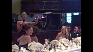 BEST Maid of Honor Speech and SONG Ever American Pie [upl. by Oel]