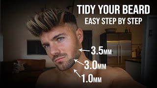 Easy amp Effective Beard Tidying Tutorial [upl. by Francine]