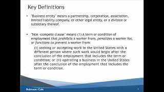 Which Employees Are Impacted by the New Noncompete Ban [upl. by Gagnon]