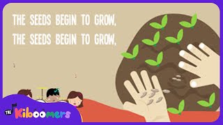 Farmer Plants the Seeds Lyric Video  The Kiboomers Preschool Songs amp Nursery Rhymes [upl. by Ettenom]