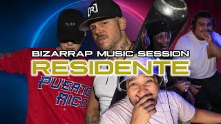 REACCIONANDO a BIZARRAP Music Sessions 49 RESIDENTE [upl. by Sidras]