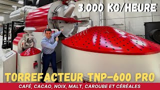 Torréfacteur de Café Industriel  TNP600 PRO  Torréfacteur de Café Naturel  Cafe  INNOENVAS ✅ [upl. by Valsimot]